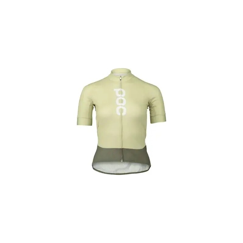 E-shop Dámsky dres POC Essential Road Logo Prehnite Green/Epidote Green