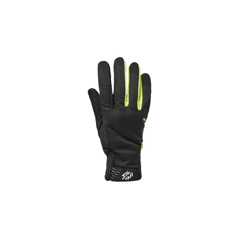 Silvini Ortles dámske zimné rukavice Black/Neon vel. L 48484500