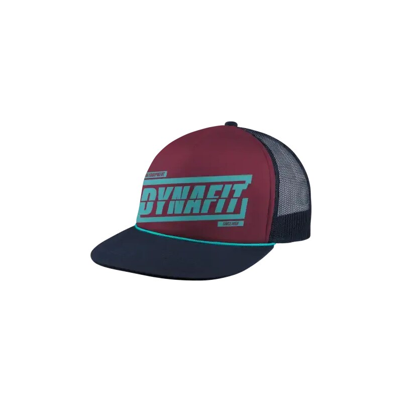 E-shop Dynafit Graphic Trucker šiltovka Burgundy/Tabloid