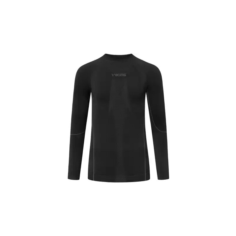 E-shop Viking Eiger pánske spodné tričko s dlhým rukávom čierna vel. M