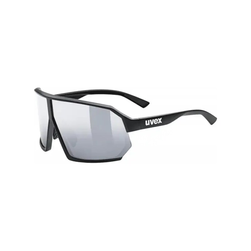 E-shop Uvex Sportstyle 237 okuliare Black Matt/Mirror Silver