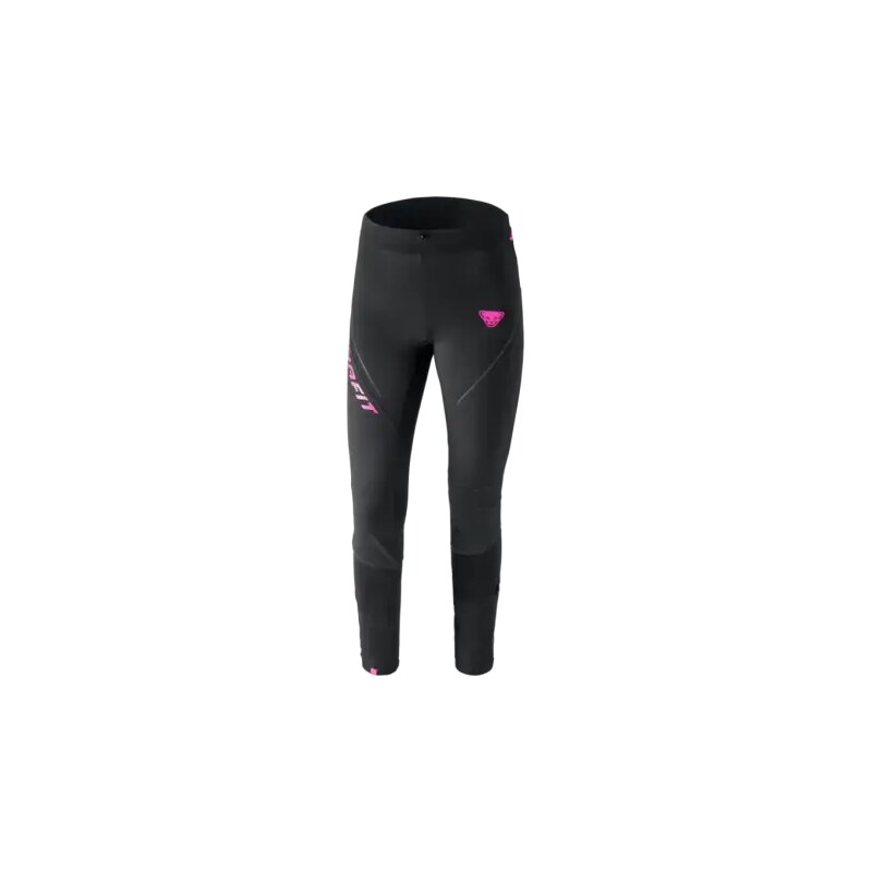 E-shop Dynafit Alpine Warm dámske zateplené legíny Black Out/Pink vel.
