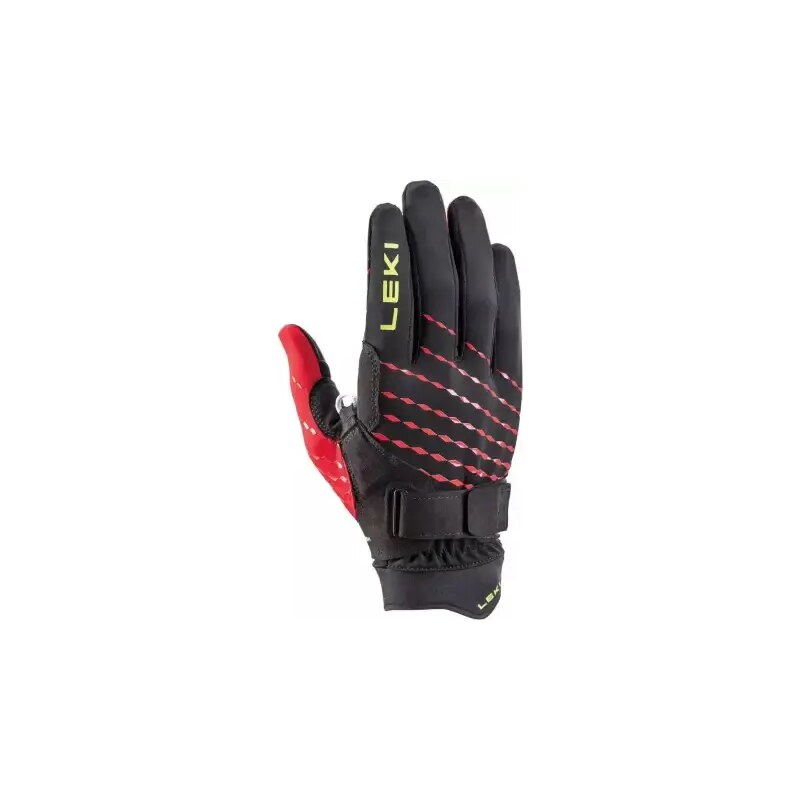 Leki Ultra Trail Breeze Shark rukavice Black/Red/Neon Yellow vel. 7 48485806