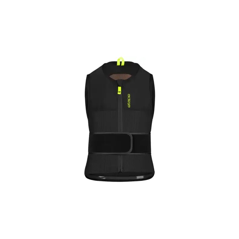 Etape Bone Pro 2.0 detská vesta s chráničom chrbtice čierna/žltá fluo 48486968
