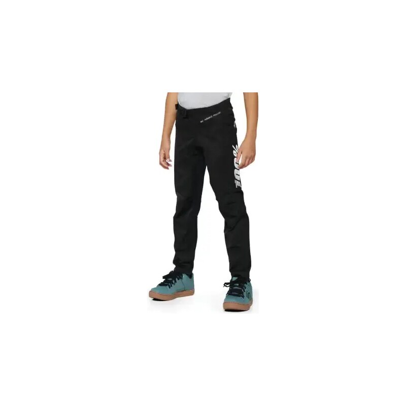 100% R-CORE Youth detské nohavice Black vel. 22 54803608