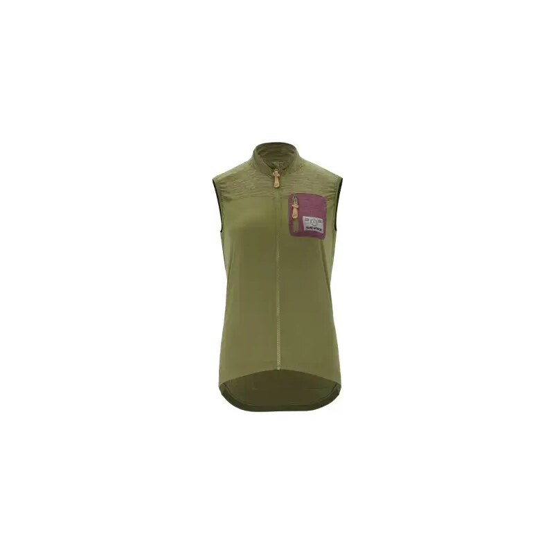 Silvini Caira dámska gravel vesta Olive/Plum vel. S 54803823
