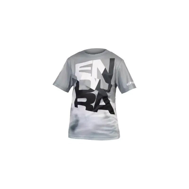 Endura SingleTrack Core detský dres krátky rukáv Grey vel. 13-14 let 54804028