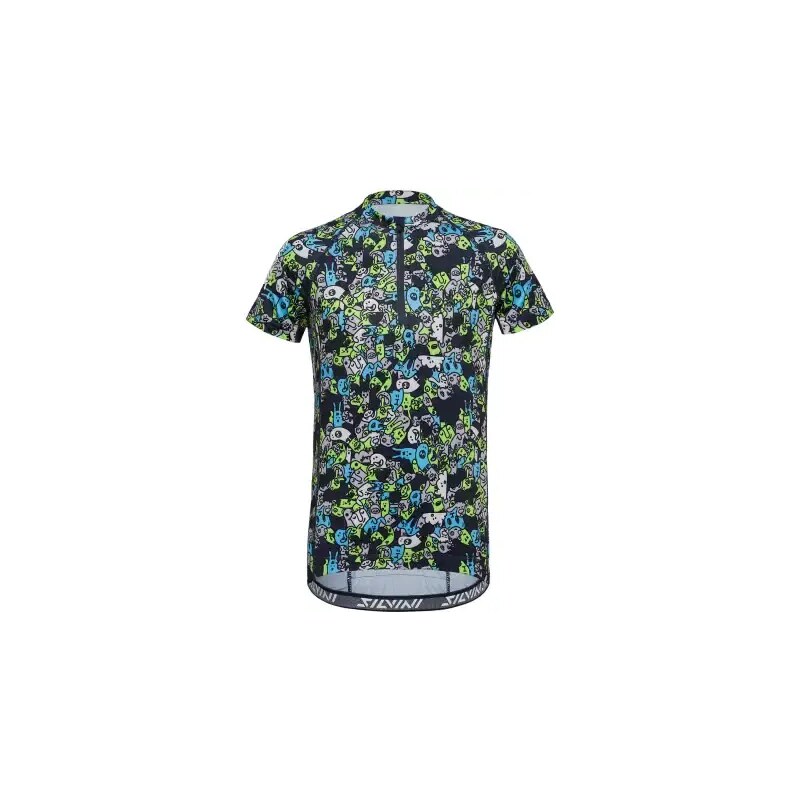 Silvini Scrivia detský dres krátky rukáv Navy/Blush vel. 134-140 54804094