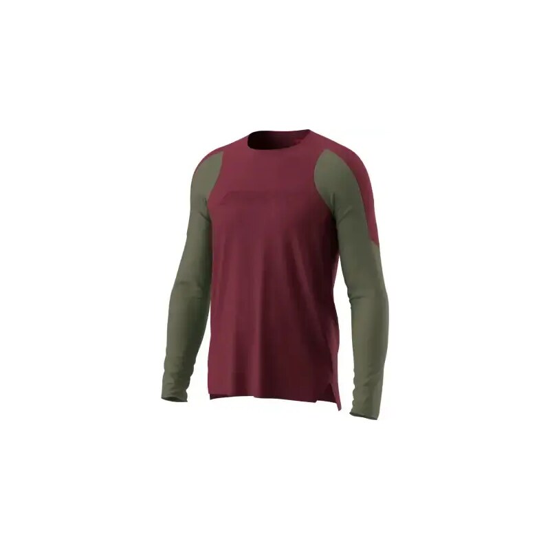 E-shop Dynafit Ride pánsky dres dlhý rukáv Burgundy vel. L