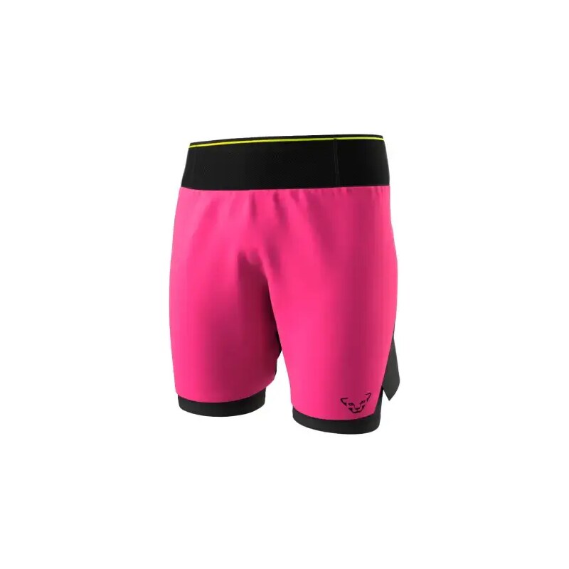 Dynafit DNA Ultra 2v1 pánske bežecké kraťasy Pink Glo vel. L 54804369