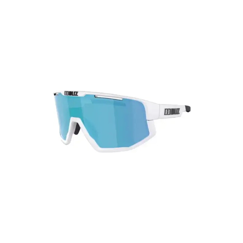 Bliz Fusion Small Glasses White/Brown Blue 54804437