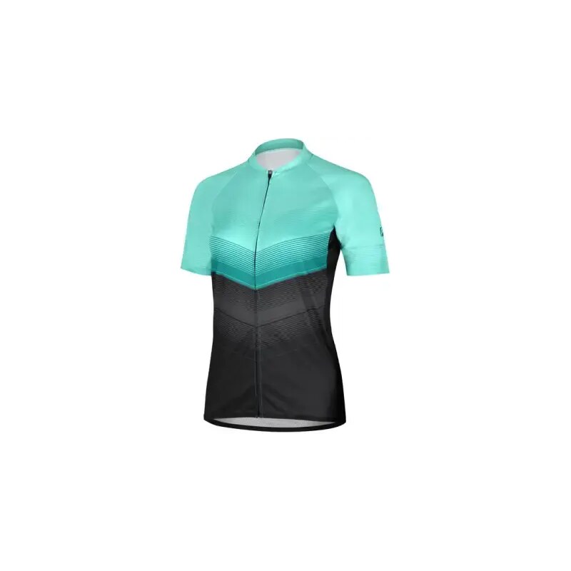 Dámsky dres s krátkym rukávom Etape Violet Mint/Black vel. M 54804454