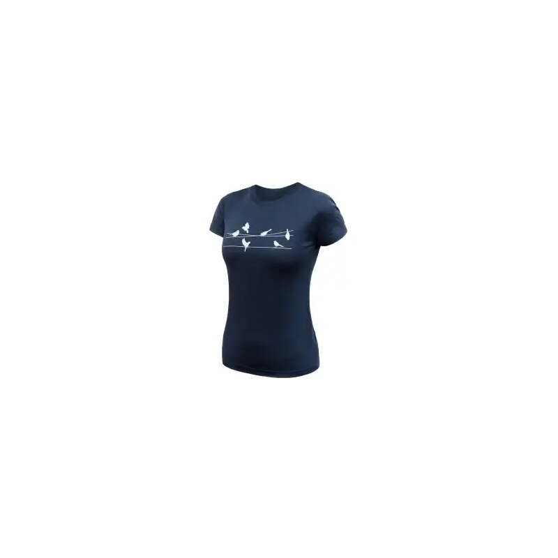 Sensor Merino Active dámske tričko krátky rukáv Deep Blue vel. M 54804495