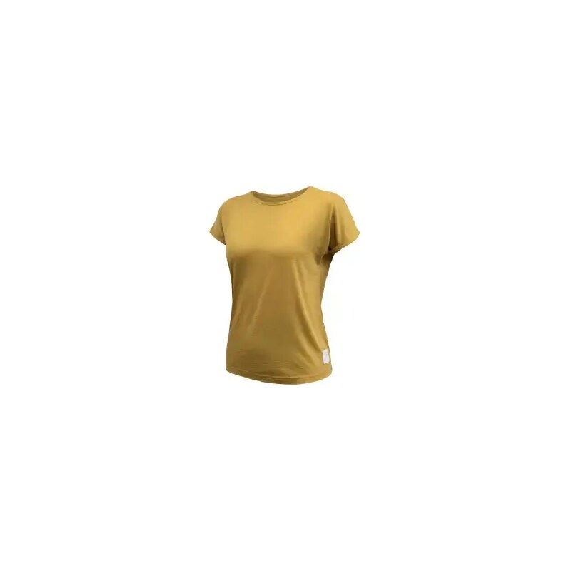 Sensor Merino Air Traveller dámske tričko krátky rukáv Mustard vel. M 54804507