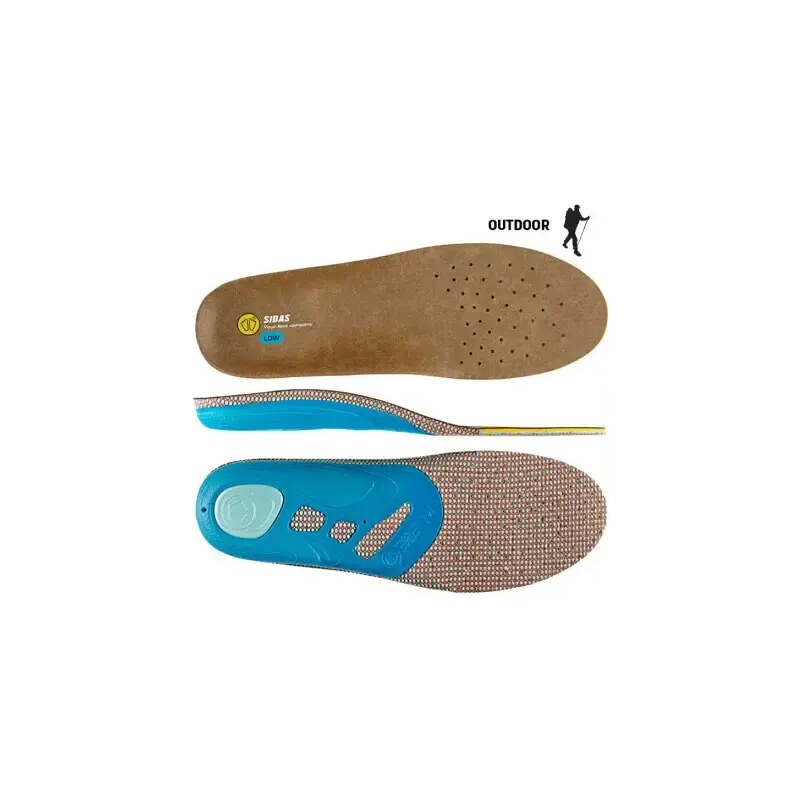 Sidas 3Feet Outdoorové vložky do topánok s nízkou klenbou 1 pár vel. S 54804727