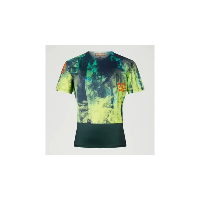 Endura Tropical Tee Print LTD dámsky dres krátky rukáv Ghillie Green 54804766