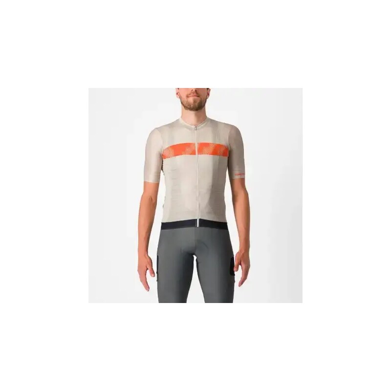 E-shop Castelli Unlimited Endurance pánsky dres krátky rukáv Silver