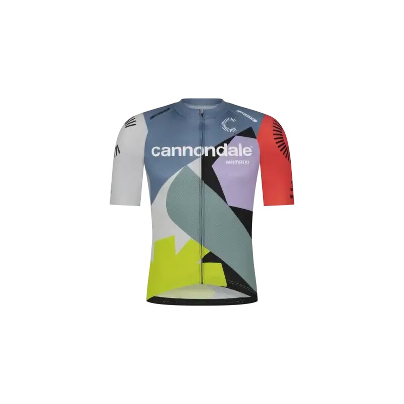 E-shop Shimano Cannondale CFR Replica pánsky dres krátky rukáv Blue