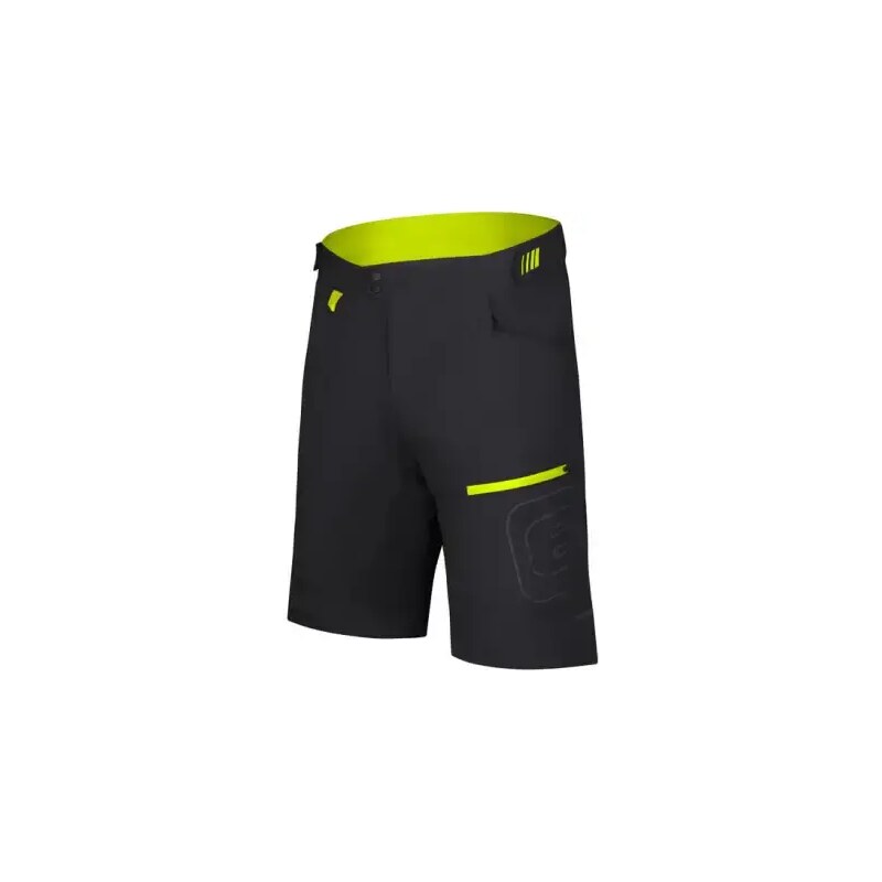 E-shop Etape Freedom 3.0 pánske šortky black/lime vel. XXL