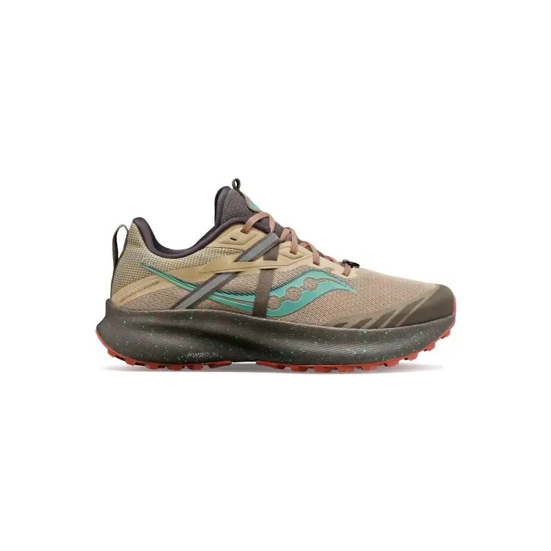 E-shop Saucony Ride 15 TR dámska bežecká obuv Desert/Sprig EU 40