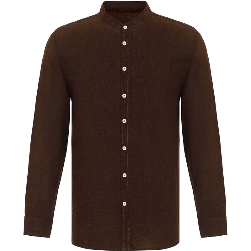 Antioch Košeľa hnedá 55684695