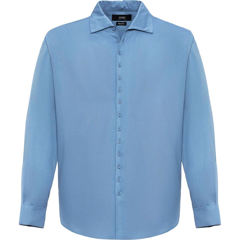 Antioch Košeľa modrá / svetlomodrá 55684787