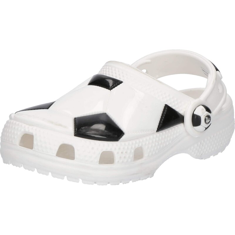Crocs Otvorená obuv Classic Soccer Ball čierna / biela 54829478
