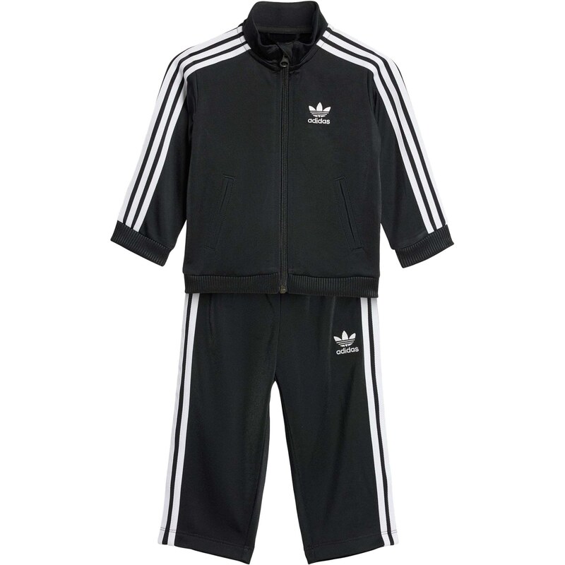 ADIDAS ORIGINALS Joggingová súprava Adicolor Firebird čierna / biela 54829109
