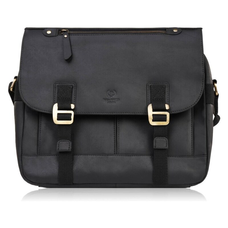 Kožená pánská taška/aktovka Paolo Peruzzi T-81 Vintage 54887221