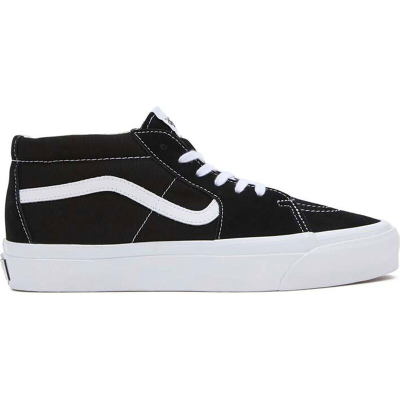 Vans Sk8-Mid Reissue 83 LX Black White - Pánske - Tenisky Vans - 66358674