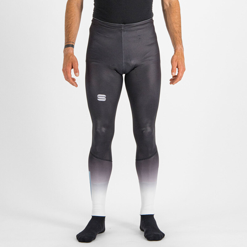 Sportful APEX elasťáky čierne/biele 58443897