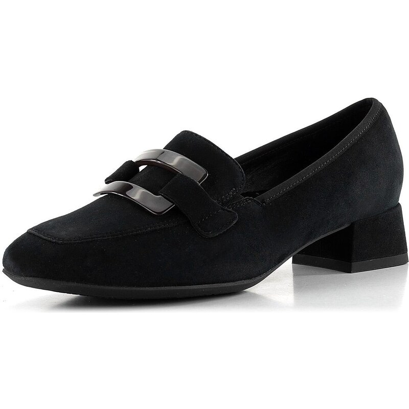 Ara širšie semišové lodičky čierne Graz 12-20416-01 62752183