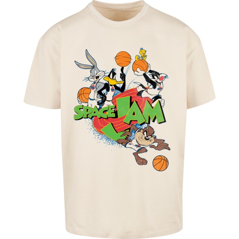 Merchcode Mens T-shirt Space Jam Team Oversize beige 65391537