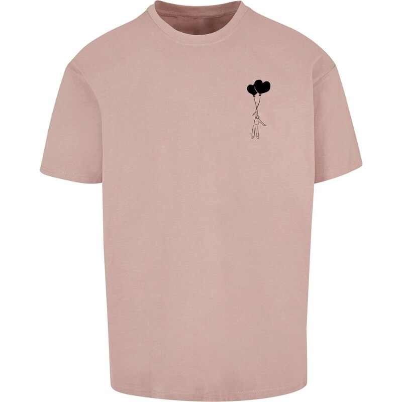 Merchcode Mens T-shirt Love In The Air pink 54923919