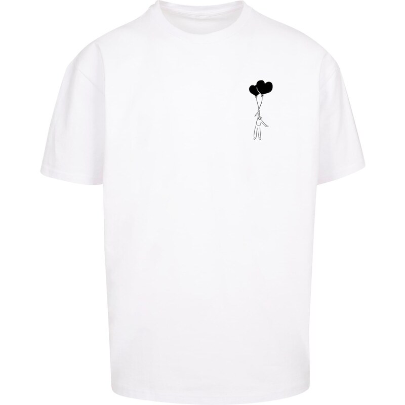 Merchcode Mens T-shirt Love In The Air white 54923893