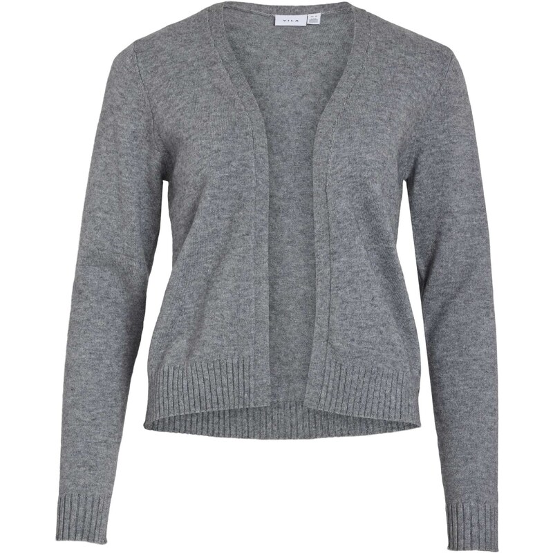 VILA Kardigán Ril sivá melírovaná 54932969