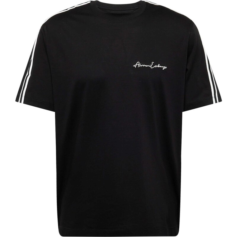 ARMANI EXCHANGE Tričko čierna / biela 54933061