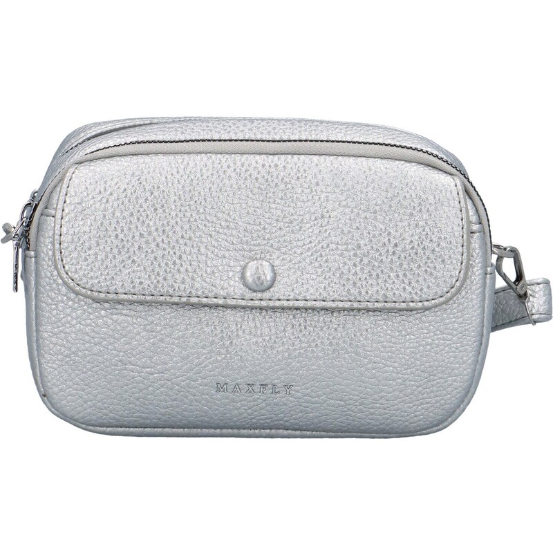 Dámska crossbody kabelka strieborná - MaxFly Thyrax strieborná 54957259