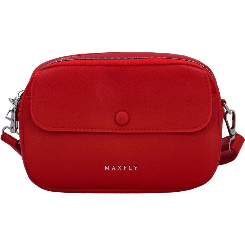 Dámska crossbody kabelka červená - MaxFly Thyrax červená 54957260