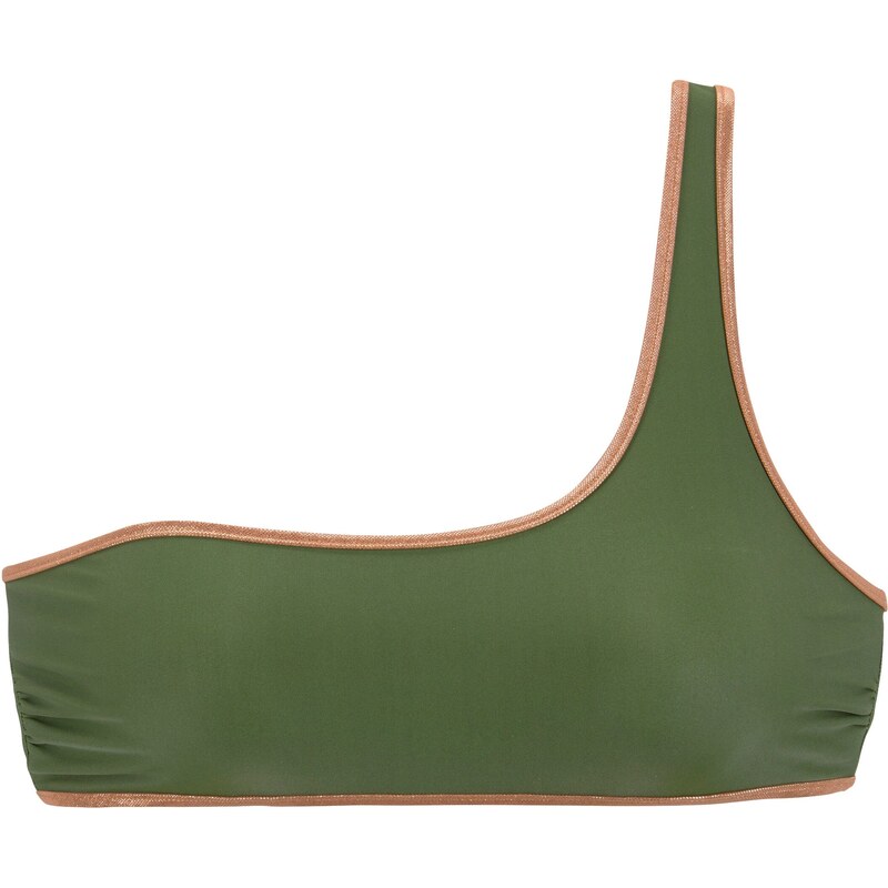 Bruno Banani Bikinový top olivová / oranžová 54932778