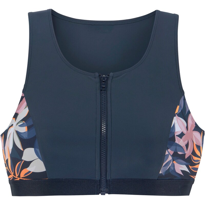 LASCANA ACTIVE Športový bikinový top petrolejová / zmiešané farby 54932655