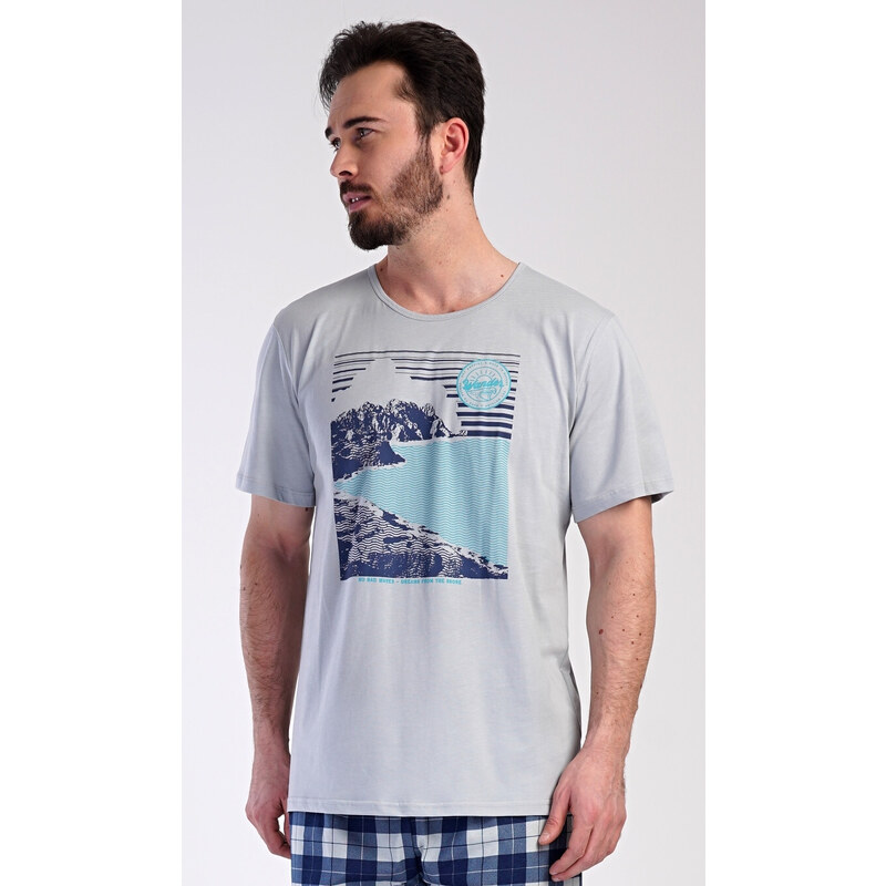 Vienetta MAN Pánske pyžamo šortky Wander 54965478