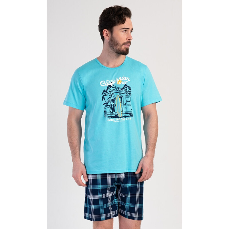 Vienetta MAN Pánske pyžamo šortky California 54965496