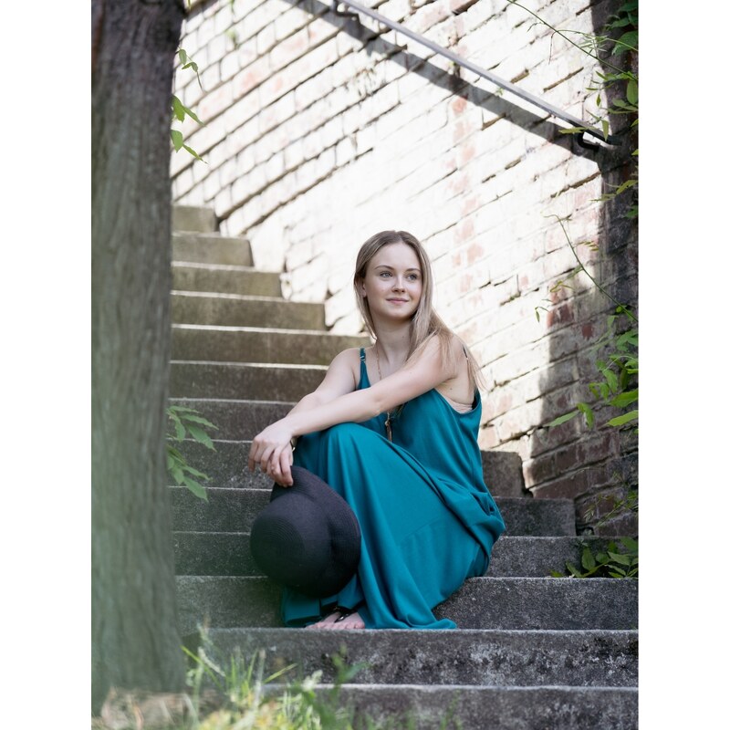 DOKE Šaty Kate teal green 55042690