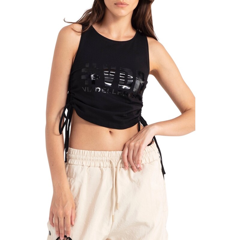 #VDR Logo Black Crop Top 54959238