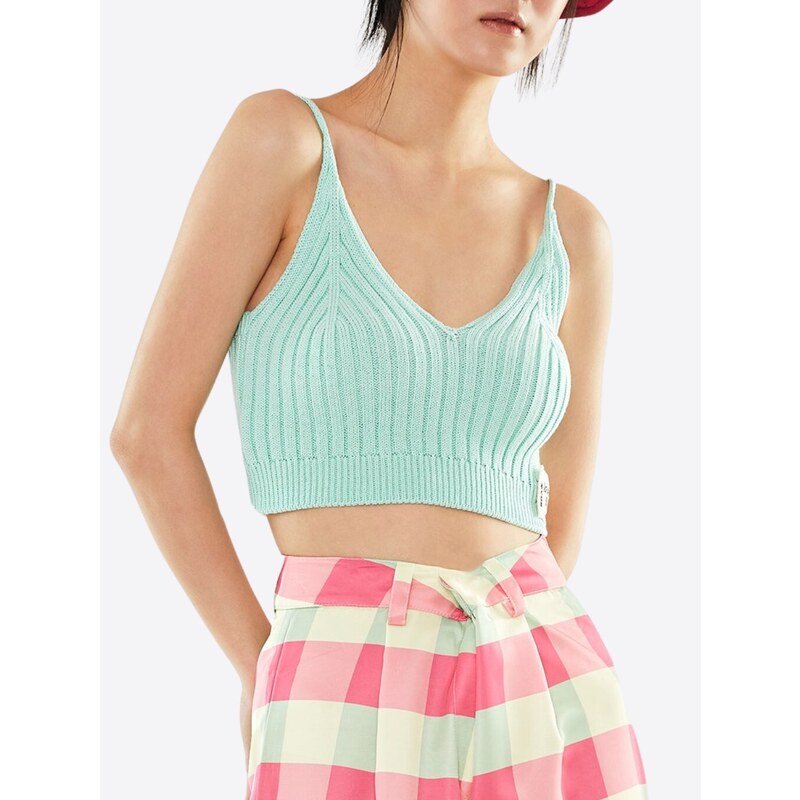 #VDR Pastel Mint Crop Top 54959236