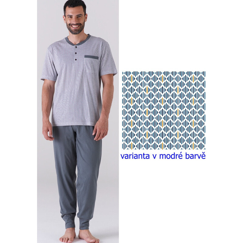Pánske pyžamo KARELPIU KC6185 54947463
