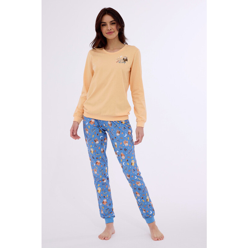 Cornette DÁMSKE PYŽAMO DR 467/373 SOVY 55147889