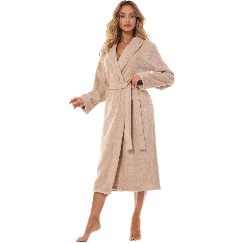 L&L 2408 dlhý dámsky župan M-2XL 54948007