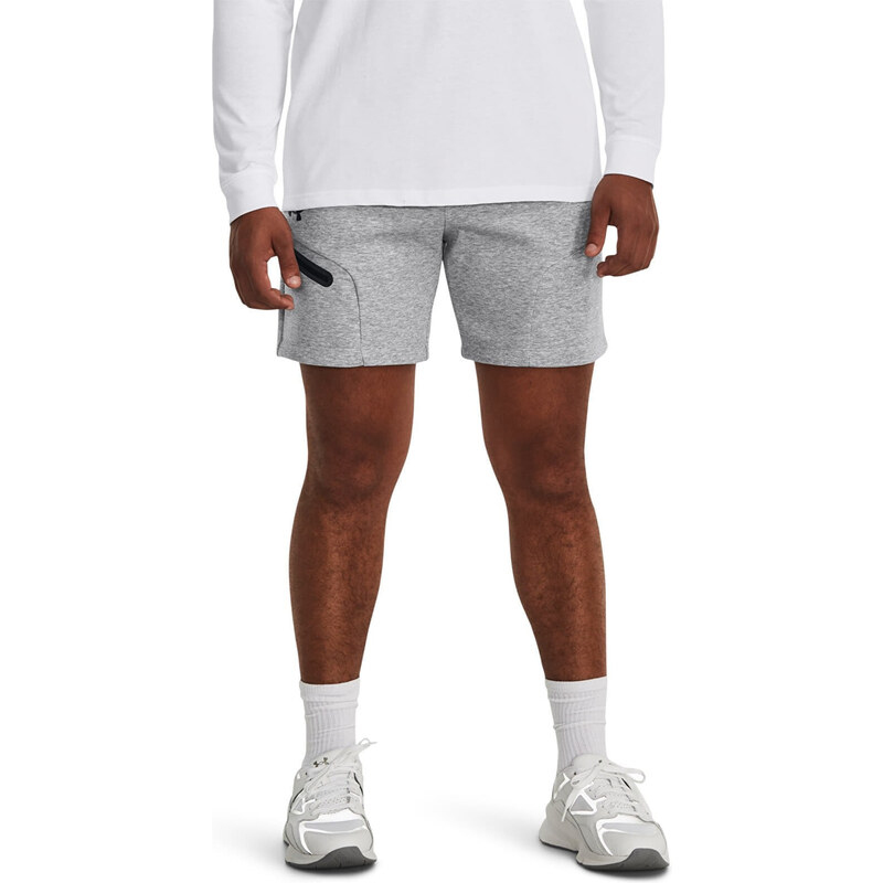 Tepláky Under Armour Unstoppable Fleece Shorts Gray XL 54959467